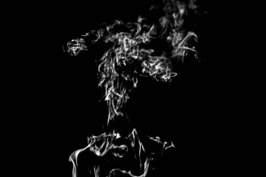 Çeşitli şekillerde duman çeşitli dekoratif işler için kullanılabilir.