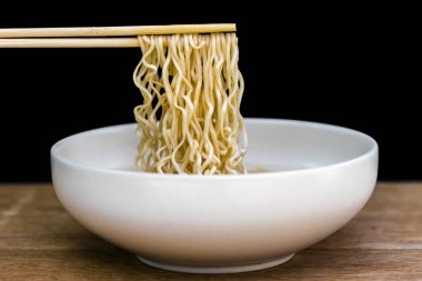 Ay sonunda kaynamış ramen.