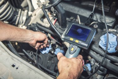 araba tamircisi borescope kamera ile Aracınızın motorunu kontrol