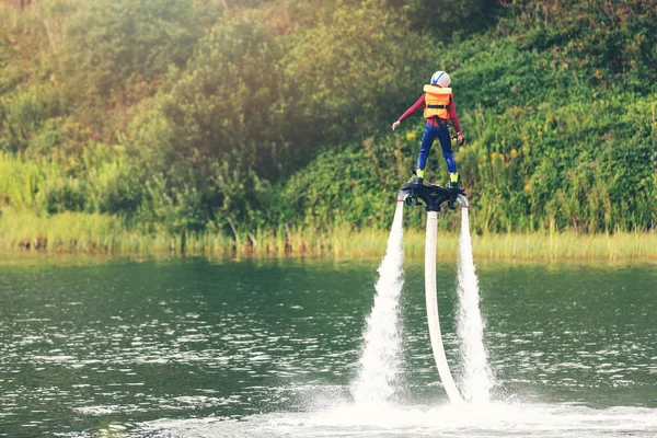 Child Flyboard Hover Air — Stock Photo, Image