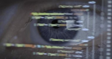 programcı gözünü programlama kodu yansıması ile kapat