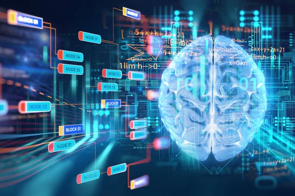 Absztrakt Futurisztikus Infografika Vizuális Adatok Összetettsége Képviselik Big Data Koncepció — Stock Fotó