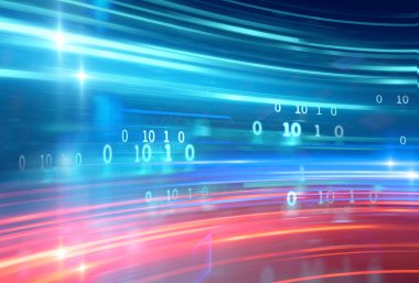 soyut defocus dijital teknoloji arka plan, büyük veri ve dijital temsil