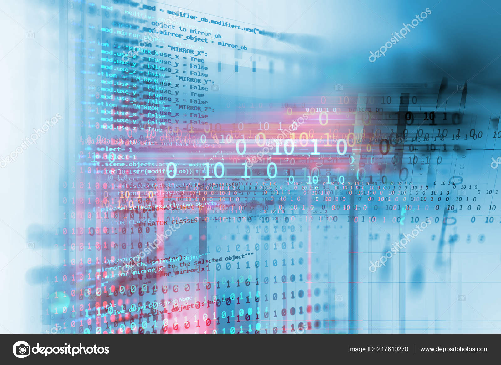 Programmering Code Abstracte Technologie Achtergrond Van Software ...