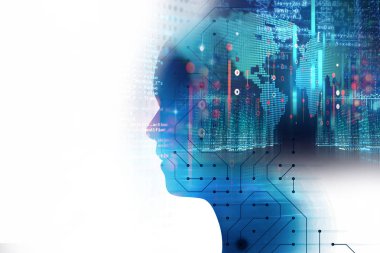 Yazılım geliştiricisi ve Bilgisayar betiğinin kod soyut teknoloji arkaplanı programlanıyor