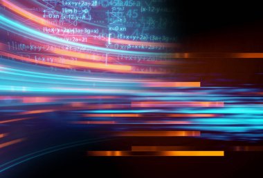 Görsel veri karmaşıklığına sahip soyut geleceksel bilgi, Büyük veri konsepti, temel programlama 