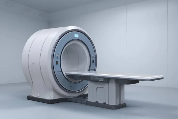 Rendering Mri Scan Machine Oder Magnetresonanztomographie Scan Devic — Stockfoto