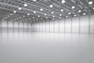 3D kolye lambalı içi boş fabrika.
