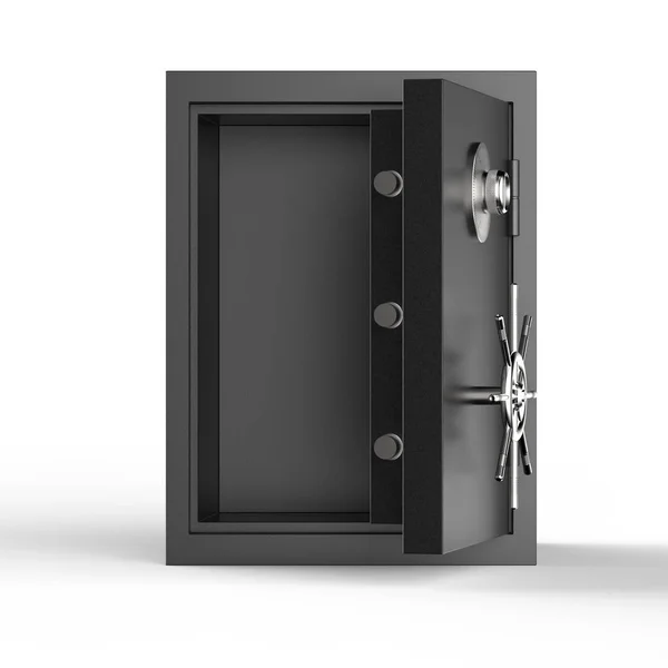 Rendering Bank Safe Bank Vault Open — Stock Photo, Image