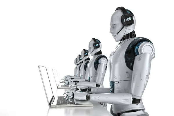 ⬇ Скачать Картинки Робот За Компьютером, Стоковые Фото Робот За.