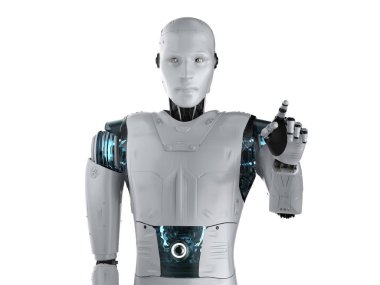 Robot parmak işareti