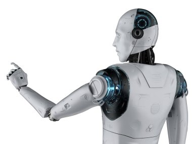 Robot parmak işareti