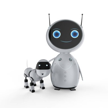 Cute robot köpek robot ile