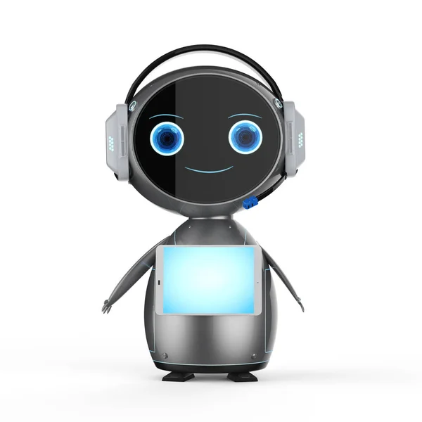 Schattig assistent robot — Stockfoto