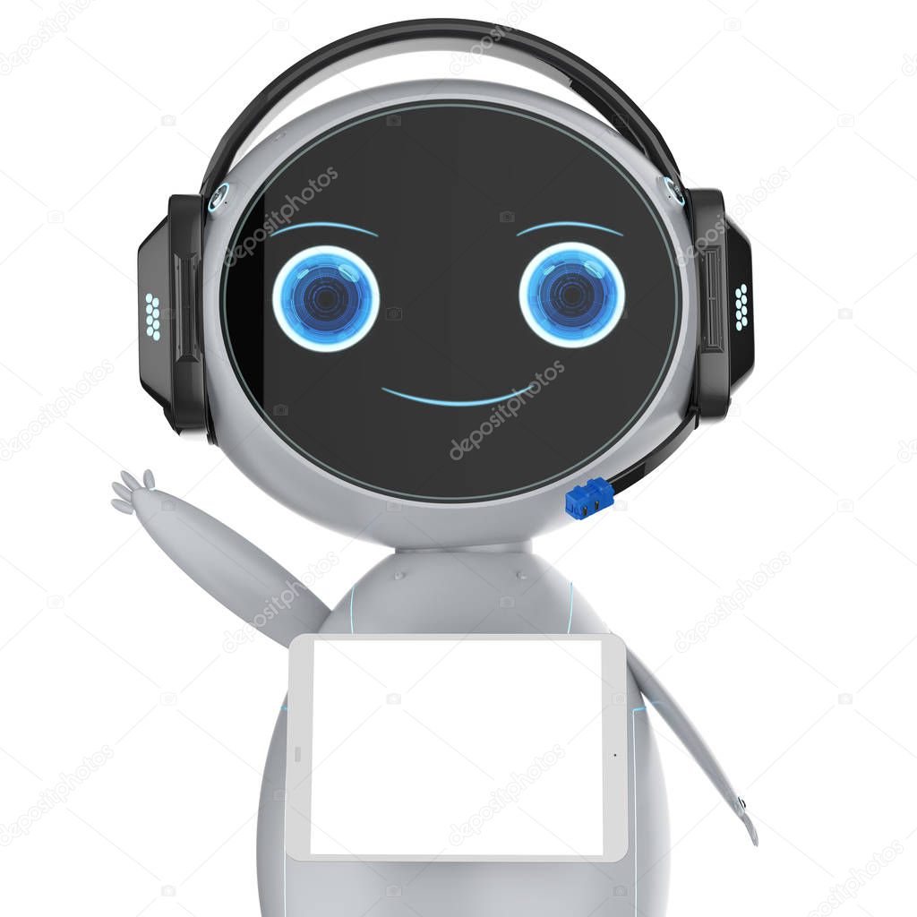 Cute assistant robot