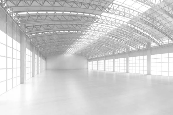 Empty factory interior — Stock Photo, Image