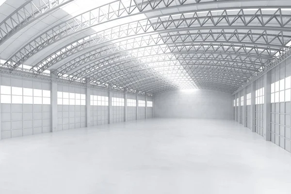 Empty factory interior — Stock Photo, Image