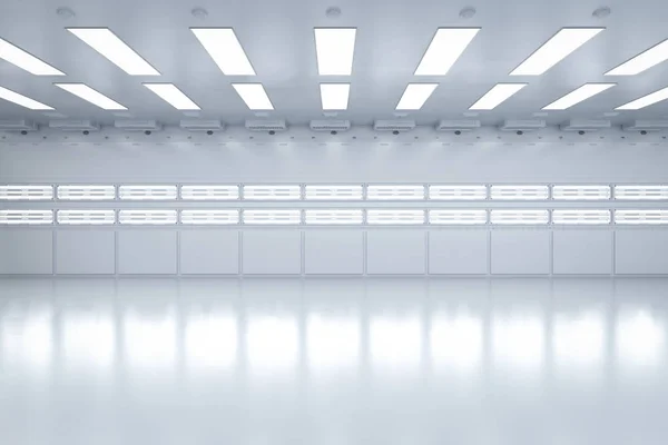 Interior de fábrica vacío — Foto de Stock