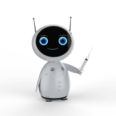 Şırıngalı mini robot