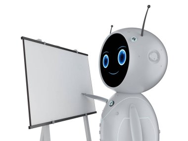 Tuval ile Robot