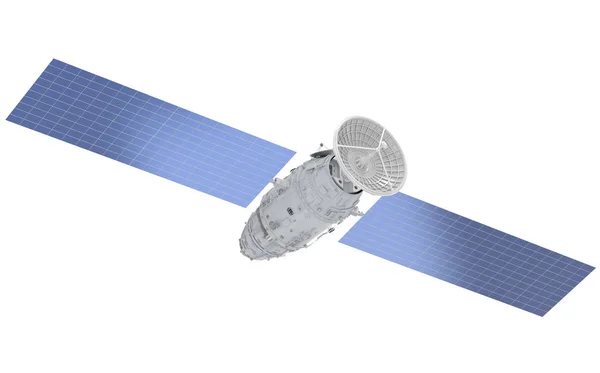 Satellietschotel met antenne — Stockfoto