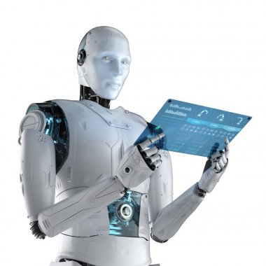 Robot cam tablet ile