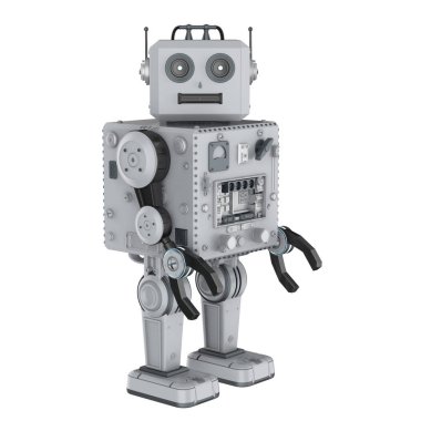 teneke oyuncak robot