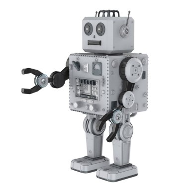 teneke oyuncak robot