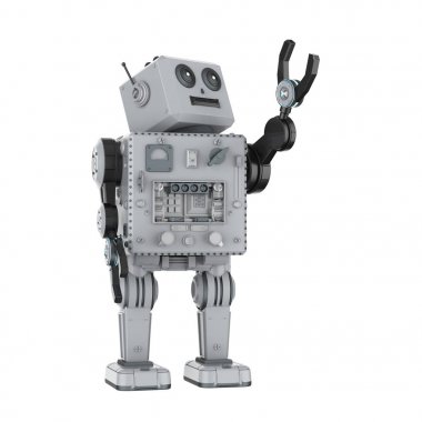 teneke oyuncak robot