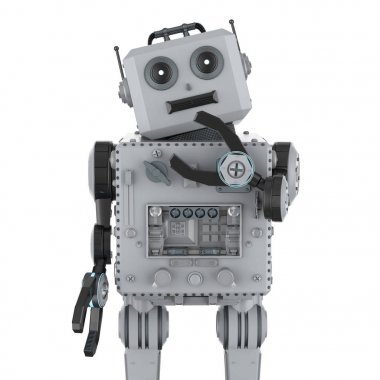 teneke oyuncak robot