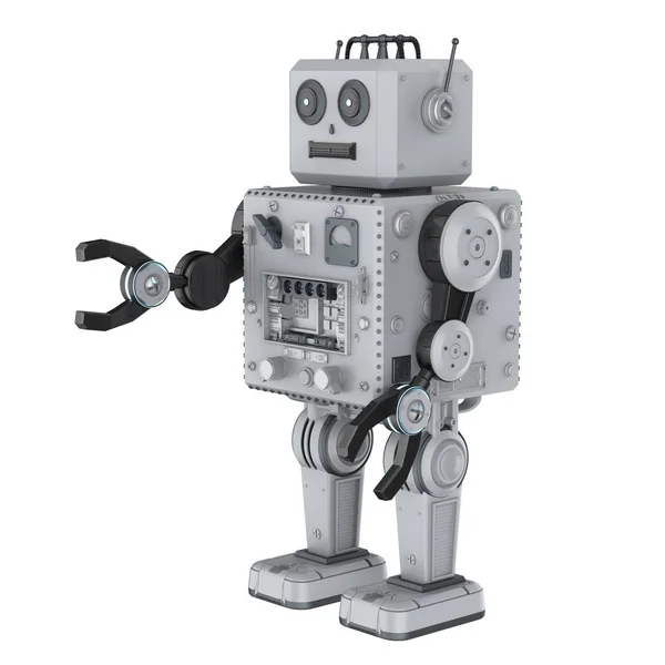 Robot estaño juguete — Foto de Stock