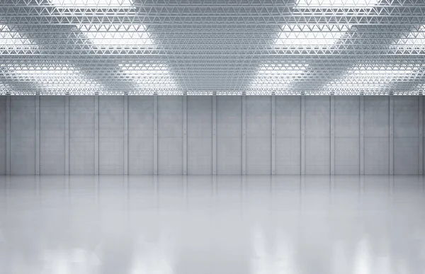 Interior fábrica vazia — Fotografia de Stock