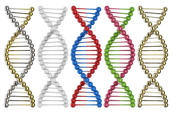 Estrutura da hélice do ADN — Fotografia de Stock
