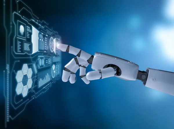 Hud ile Cyborg el