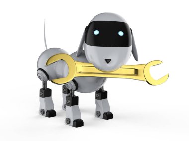 Mühendis köpek robotu