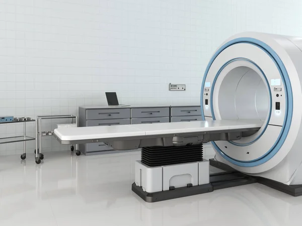 Maszyna do skanowania MRI w pomieszczeniu — Zdjęcie stockowe