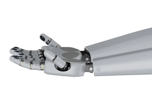 Ρομποτικό χέρι απομονωθεί — Φωτογραφία Αρχείου