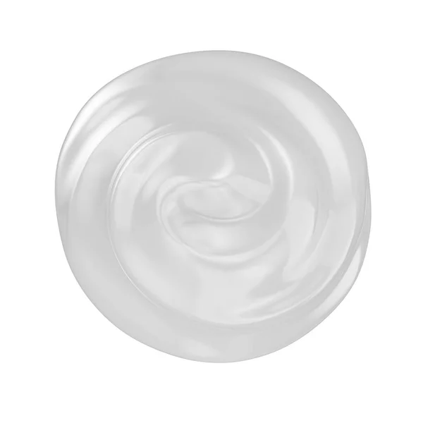 Rendering White Cosmetic Cream Isolated White — Stock Photo, Image