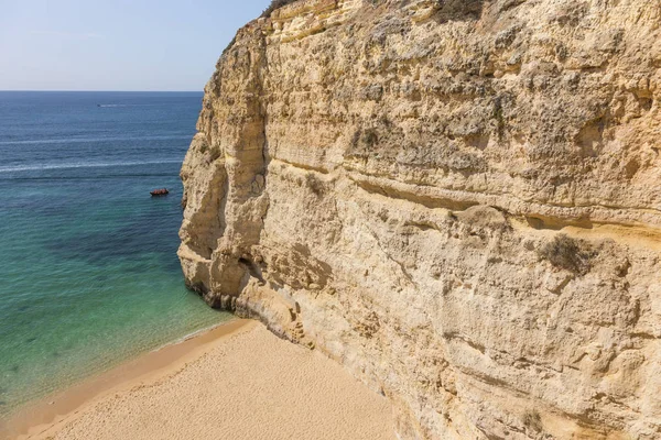 Carvoeiro Παραλία Algarve Πορτογαλία — Φωτογραφία Αρχείου