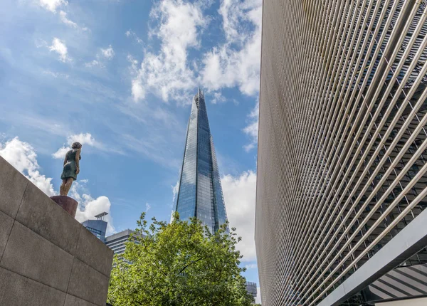 Shard Towering London England — Stock Photo, Image