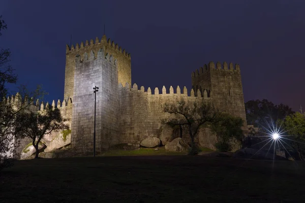 Középkori Vár Guimaraes Portugália — Stock Fotó