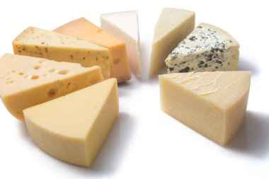 izole üzerine beyaz peynir türleri