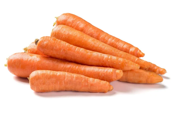 Carrot vegetable isolated on white background cutout — Stock Photo, Image