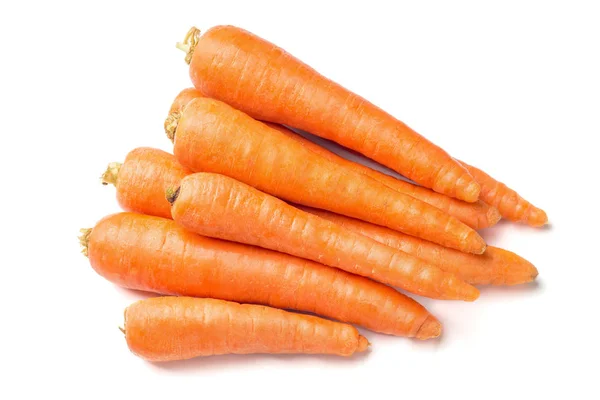 Carrot vegetable isolated on white background cutout — Stock Photo, Image