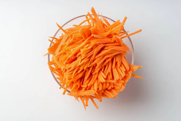 Zanahorias en rodajas Fondo zanahorias. Zanahoria cortada en trozos. Ca Fotos De Stock Sin Royalties Gratis