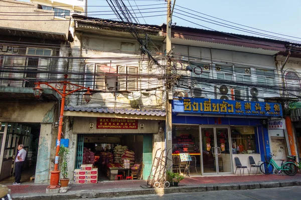 Bangkok, thailand - 14. februar, chinatown von bangkok, denkmal — Stockfoto
