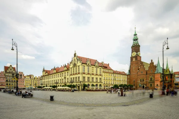 Old Market Square Poznan Poznan Polónia Dezembro 2014 Casas Arrendamento — Fotografia de Stock