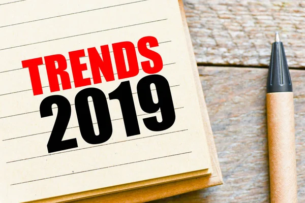 Eğilimleri 2019 yazıt tabloda Not Defteri'nde