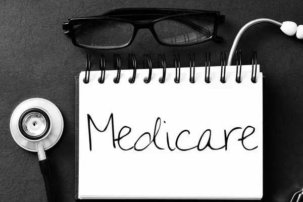 Medicare Медичних Концепції Примітка — стокове фото