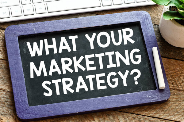 what your marketing strategy text business concept